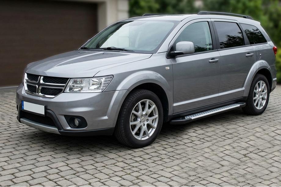 Dodge Journey 2008–2020 Sidetrin Allmond Grey (2 stk., aluminium) Image