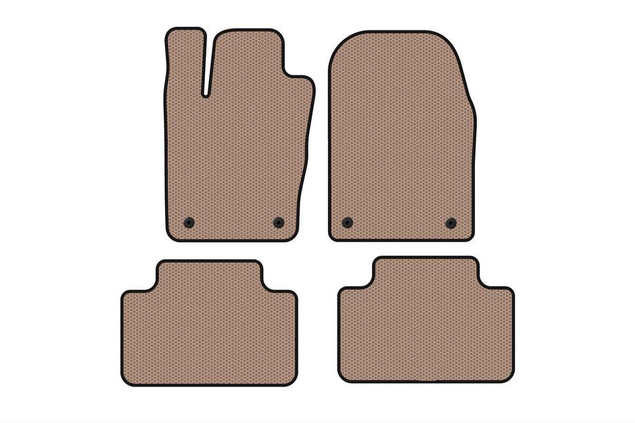 Dodge Durango 2010– Gummimåtter Carsuit (Beige) Image