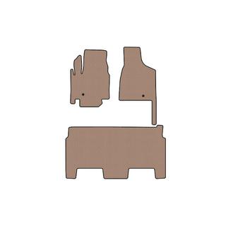 Gummimåtter Carsuit (2008-2020, 2 rækker, 8-personers/Udstyr SXT, beige) Dodge Grand Caravan V 2008–2020 foto 1