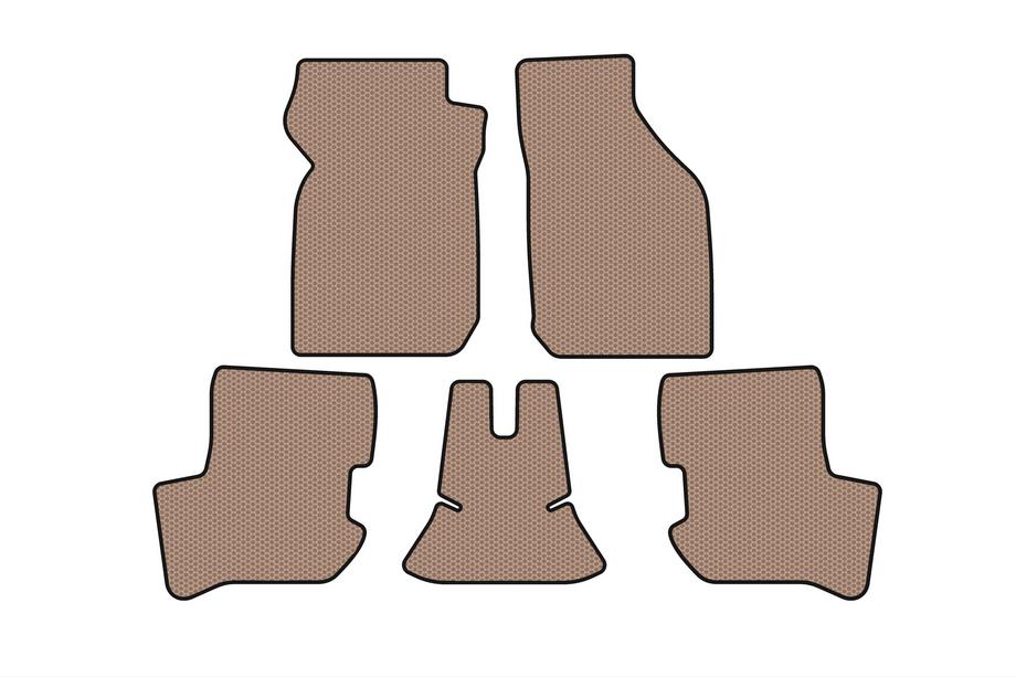Ford Ka 1996–2008 Gummimåtter Carsuit (HB, beige) Image