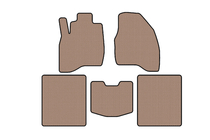 Ford Explorer 2011–2019 Gummimåtter Carsuit (2015-2019, 5-sæders, beige) foto 1