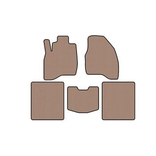 Gummimåtter Carsuit (2015-2019, 5-sæders, beige) foto 1