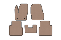 Ford Connect 2014–2021 Gummimåtter Carsuit (Beige) foto 1