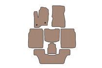 Ford Flex 2009–2019 Gummimåtter Carsuit (3 rækker, 2013-2019, beige) foto 1