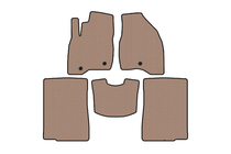 Ford Explorer 2011–2019 Gummimåtter Carsuit (2015-2017, 2 rækker, 7-personers, beige) foto 1