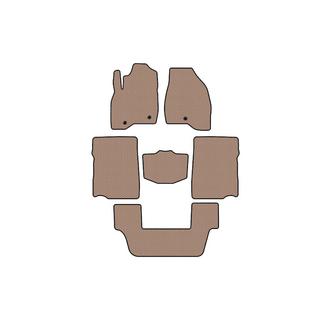 Gummimåtter Carsuit (2017-2019, 3. række, 7-personers, beige) foto 1