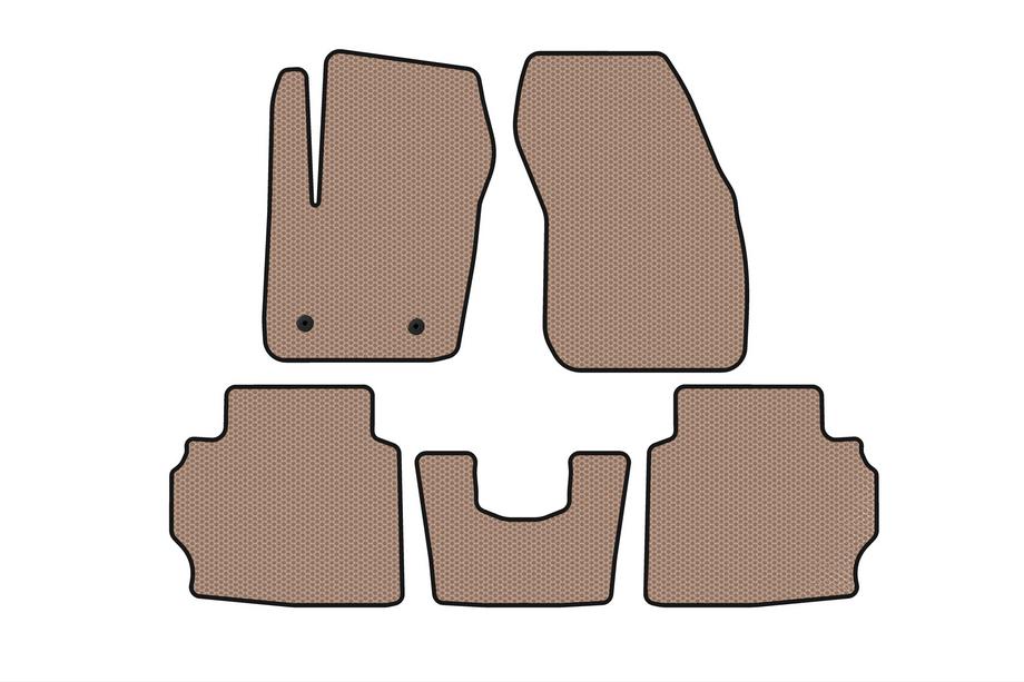 Ford Mondeo 2014–2022 Gummimåtter Carsuit (LB, beige) Image