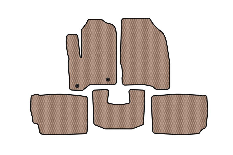 Ford Taurus 2010–2019 Gummimåtter Carsuit (2010-2012, beige) Image