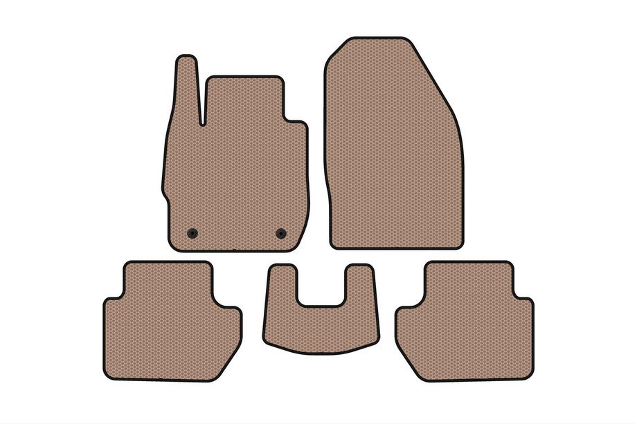 Ford Ka 2016– Gummimåtter Carsuit (SD, beige) Image