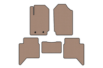 Ford Ranger 2011–2022 Gummimåtter Carsuit (Beige) foto 1