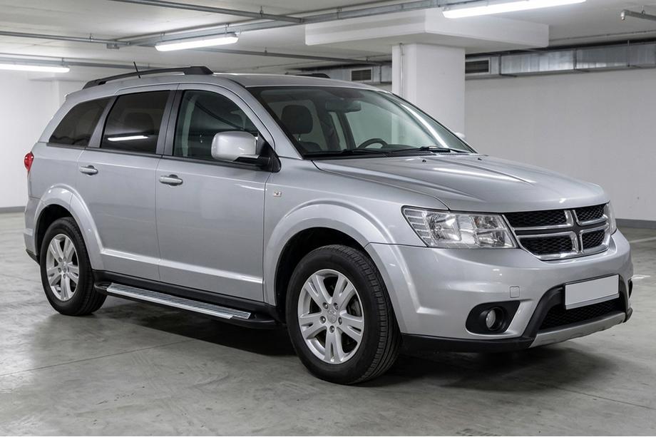 Dodge Journey 2008–2020 Sidetrin Line (2 stk., aluminium) Image
