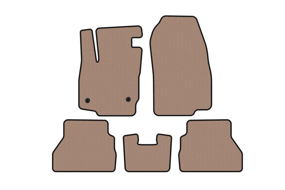 Ford B-Max 2012–2017 Gummimåtter Carsuit (Beige) Image