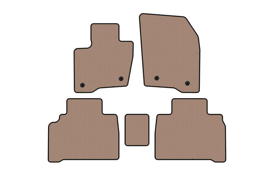 Ford Galaxy 2015– Gummimåtter Carsuit (HB, beige) Image