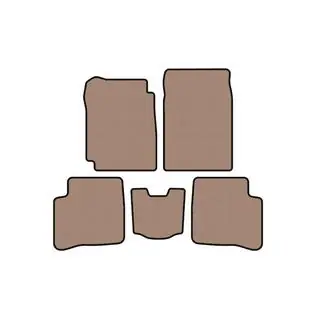 Gummimåtter Carsuit (Beige)