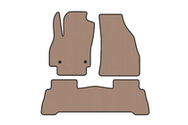 Fiat Fiorino/Qubo 2008–2024 Carsuit gummimåtter til kabinen (til Fiorino, beige) foto 1