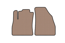 Fiat Fiorino/Qubo 2008–2024 Forreste gummimåtter Carsuit (Beige) foto 1