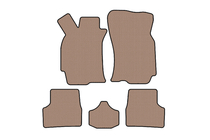 Fiat Albea 2002–2012 Gummimåtter Carsuit (SD, beige) foto 1