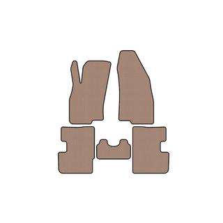 Gummimåtter Carsuit (2011-2018, HB, 3-dørs, beige) Fiat Punto Grande/EVO 2006–2018 foto 1