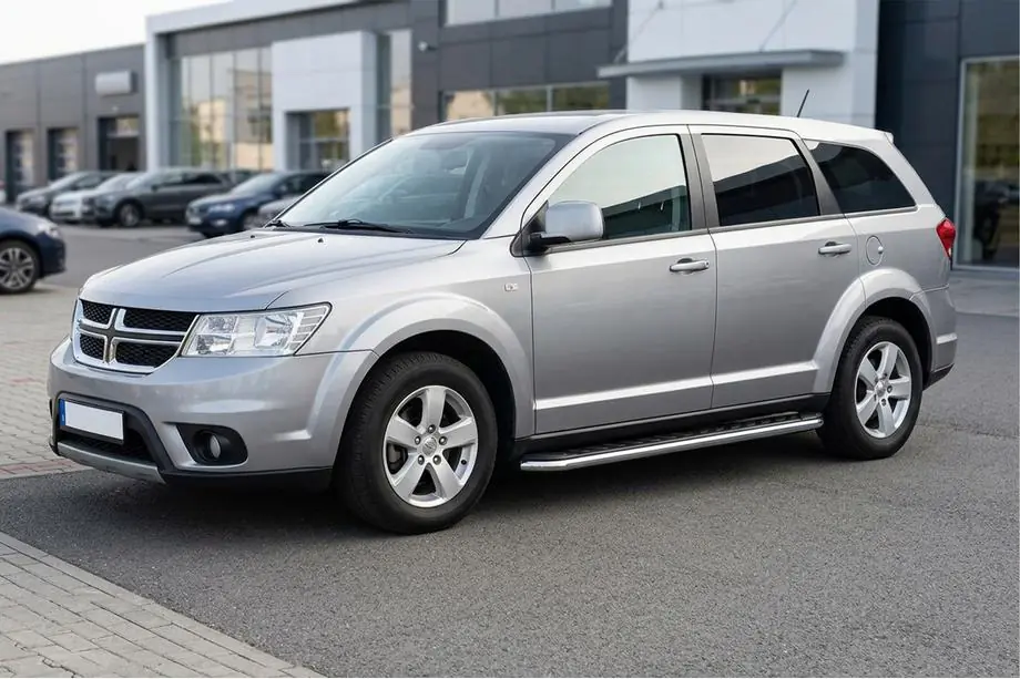 Dodge Journey 2008–2020 Maydos V1 sidetrin (2 stk., aluminium + rustfrit stål) Image