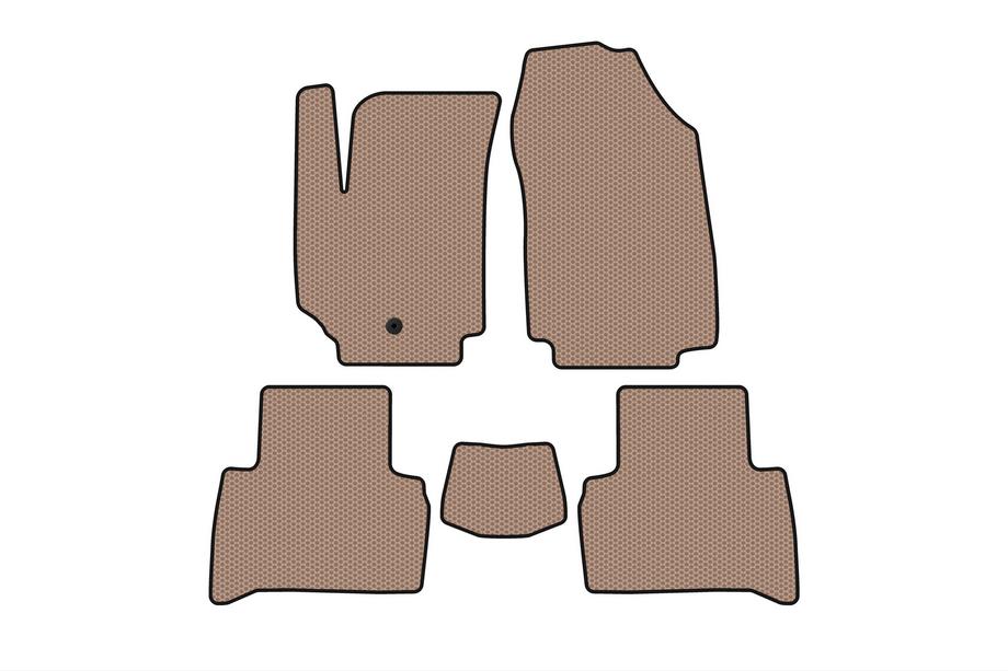 Fiat Croma 2005–2010 Gummimåtter Carsuit (2007-2010, SW, beige) Image