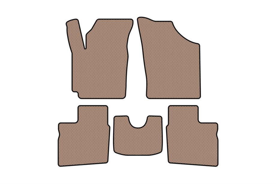 Geely CK-1 2005–2008 Gummimåtter Carsuit (2005-2009, SD, beige) Image