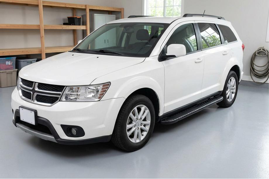 Dodge Journey 2008–2020 Bosphorus Black sidetrin (2 stk., aluminium) Image
