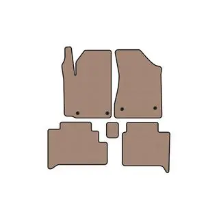 Gummimåtter Carsuit (HB, beige)