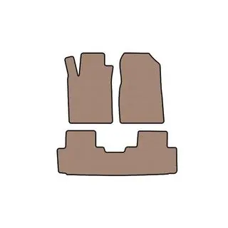 Gummimåtter Carsuit (Beige)