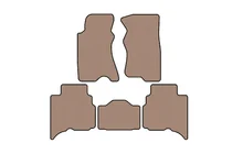 GreatWall Haval/Hover H3 2005–2013 Gummimåtter Carsuit (Beige) foto 1
