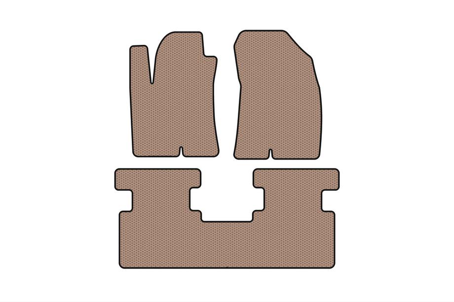 Great Wall Haval Jolion 2020– Gummimåtter Carsuit (ikke firehjulstræk, beige) Image
