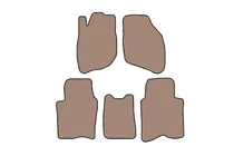 Honda City 2002–2008 Gummimåtter Carsuit (SD, beige) foto 1