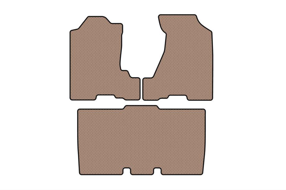 Honda Element 2003–2011 Gummimåtter Carsuit (Beige) Foto 1