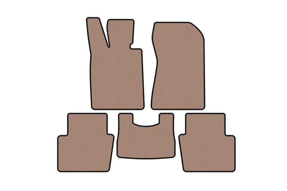 Honda Legend 2004–2012 Gummimåtter Carsuit (Beige) Image