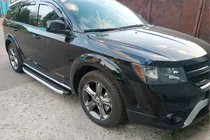 Dodge Journey 2008–2020 Sidetrin Fullmond (2 stk., aluminium) foto 1