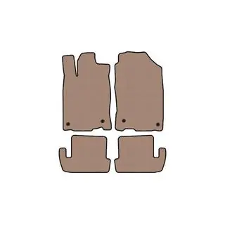 Gummimåtter Carsuit (Beige)