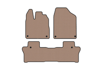 Honda Pilot 2015–2022 Gummimåtter Carsuit (2 rækker, beige) foto 1