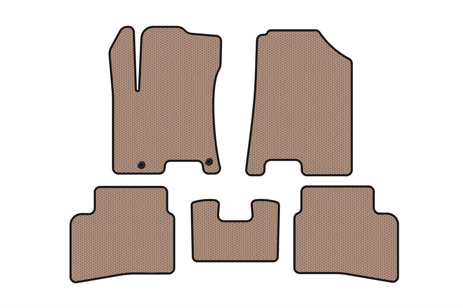 Hyundai Venue 2019– Gummimåtter Carsuit (Beige) Image