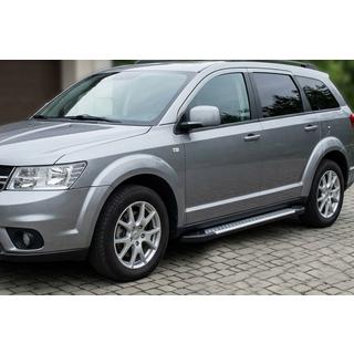 Sidetrin Allmond Grey (2 stk., aluminium) foto 1