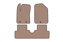 Hyundai I-10 2014–2017 Gummimåtter Carsuit (HB, beige) foto 1