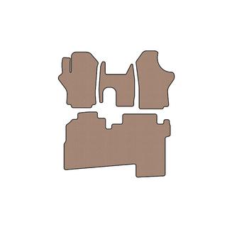 Gummimåtter Carsuit (2004-2007, 2 rækker, 8-sæders, beige) Hyundai H200, H1, Starex 1998–2007 foto 1