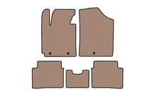 Hyundai Veloster 2011–2017 Gummimåtter Carsuit (Beige) foto 1