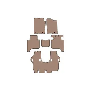 Gummimåtter Carsuit (3 rækker, 2004-2008, beige)