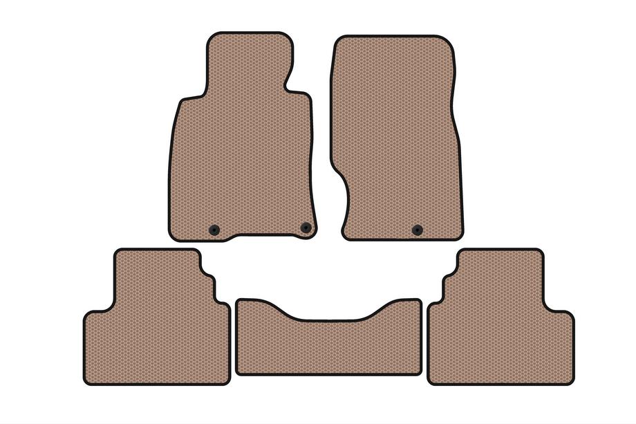 Infiniti G25/G35/37 (V36/CV36) 2006–2015 Gummimåtter Carsuit (G25-G35, SD, beige) Image