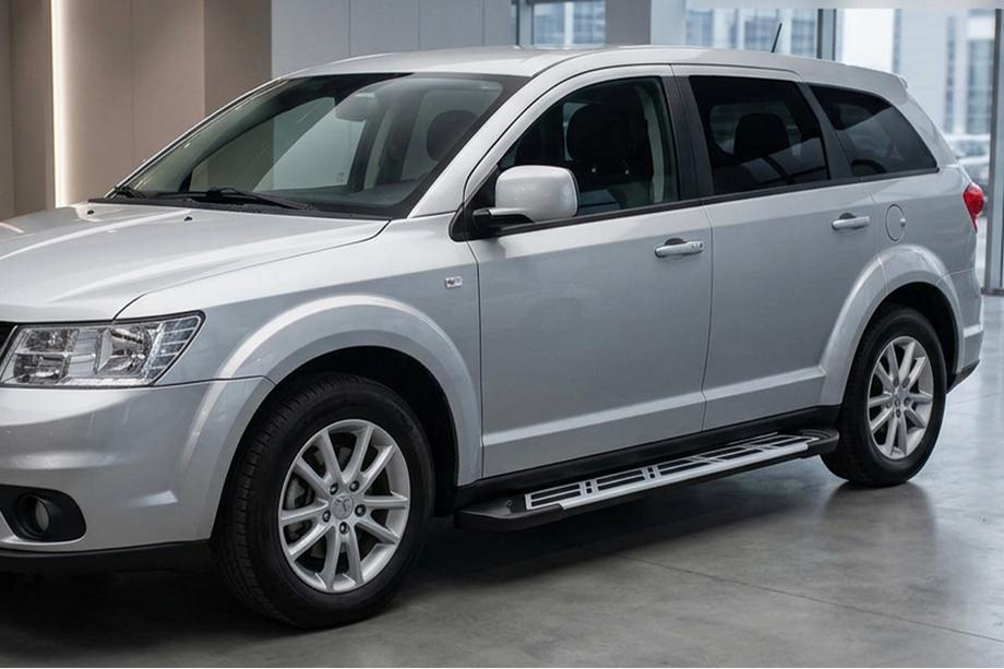 Fiat Freemont 2011–2016 Sunrise sidetrin (2 stk., aluminium) Image