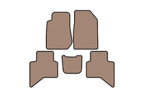 Isuzu D-Max 2019– Gummimåtter Carsuit (Beige) foto 1