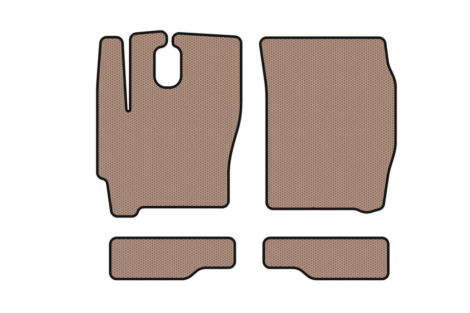 Iveco Eurocargo 2002–2008 Gummimåtter Carsuit (Beige) Image