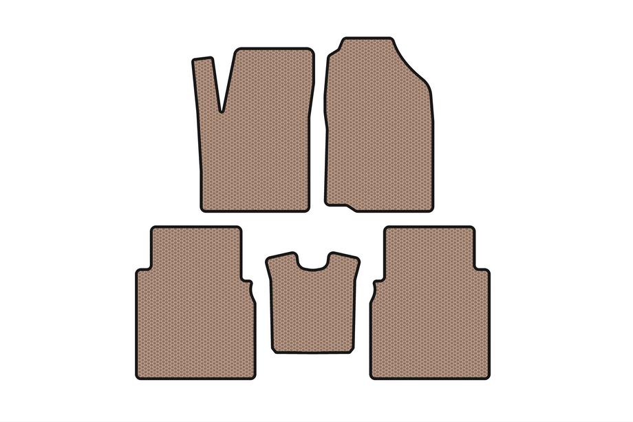JAC J6 2011–2019 Gummimåtter Carsuit (Beige) Image