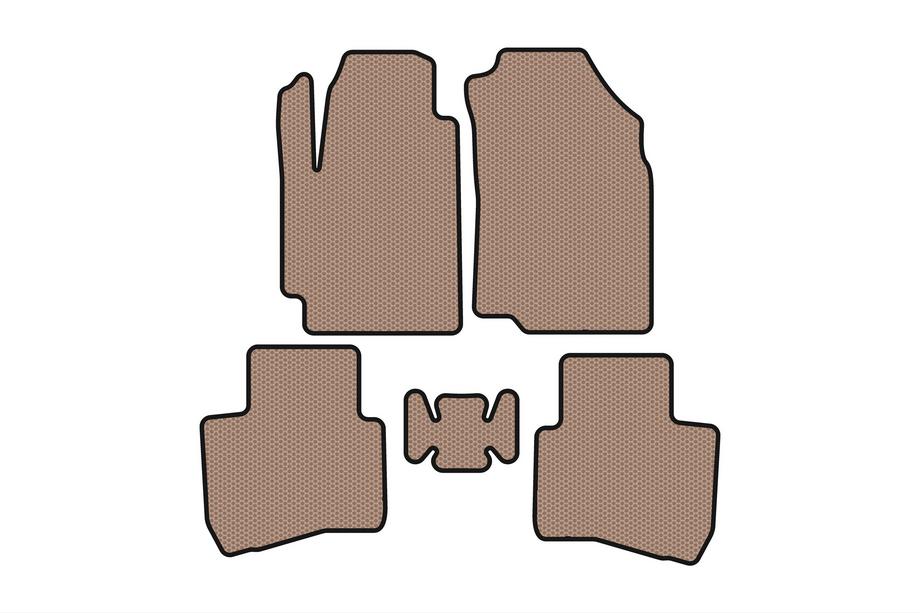 JAC S2 2014–2020 Gummimåtter Carsuit (Beige) Image
