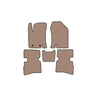 Gummimåtter Carsuit (Beige)