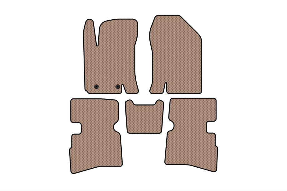 JAC S4 2018– Gummimåtter Carsuit (Beige) Image